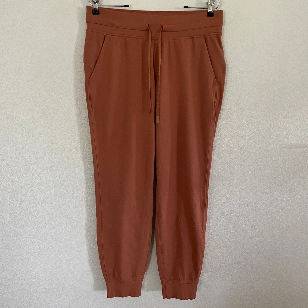 Lululemon Ready to Rulu Jogger Desert Sun Orange Women Size 10 Athleisure